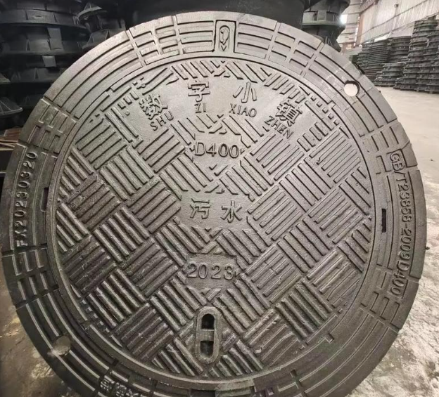 丰宁球墨铸铁防沉降井盖展示